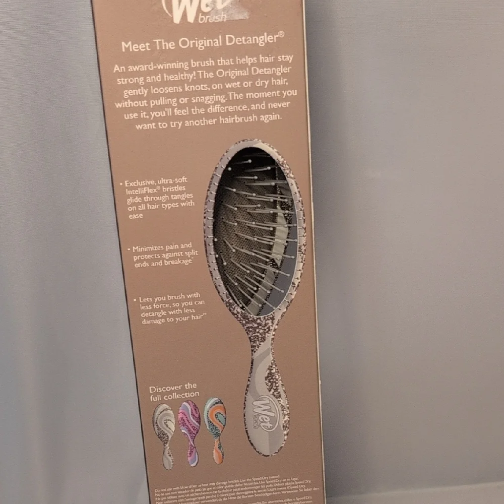 Wet Brush Original Detangler Glitter Vortex Neutral